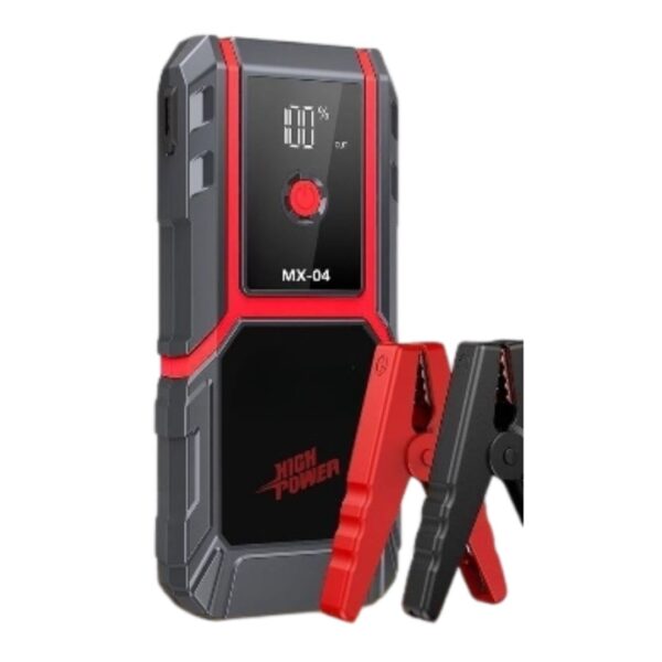 Car Jump Starter with Air Compressor,16000MAH Jump Start Battery Pack 12V Jump Box Car Battery Charger with Large Screen LED Lights