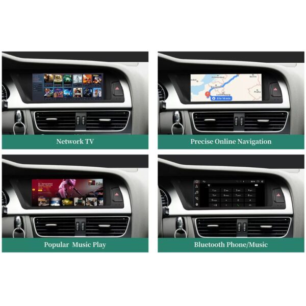 Audi A4 Android Auto Screen for 2008-2012 Cars with Carplay