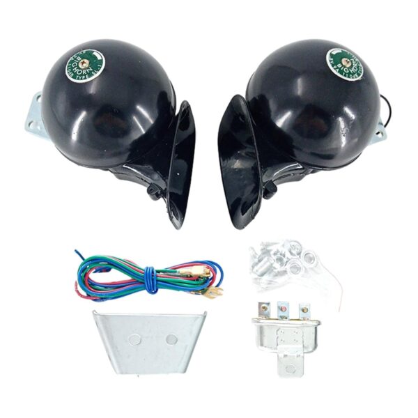 Thunder Snail 125dB Electric Horn – Super Loud Metal Car & Motorcycle Horn for Maximum Road Presence