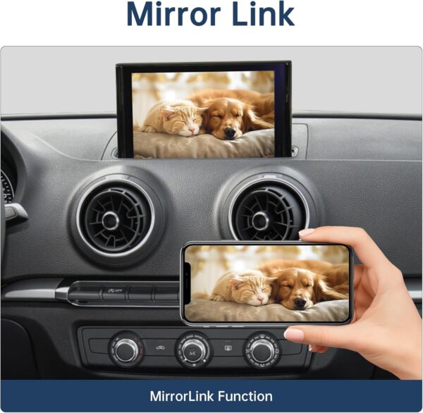 Audi A3 2013-2018 7" Screen MIB3 System CarPlay | Wireless Android Auto Upgrade Factory Screen Rear Camera