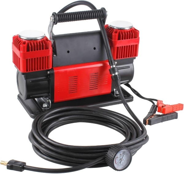 Car Air Compressor Ultra Extreme Tire Super Air Flow Portable Heavy-Duty – 150 PSI Portable Power