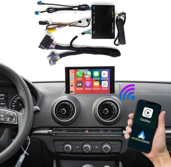 Audi A3 2013-2018 7" Screen MIB3 System CarPlay | Wireless Android Auto Upgrade Factory Screen Rear Camera