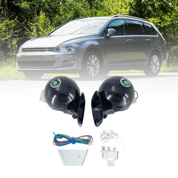 Thunder Snail 125dB Electric Horn – Super Loud Metal Car & Motorcycle Horn for Maximum Road Presence