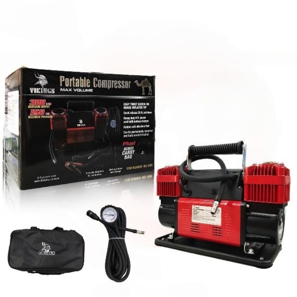 Car Air Compressor Ultra Extreme Tire Super Air Flow Portable Heavy-Duty – 150 PSI Portable Power