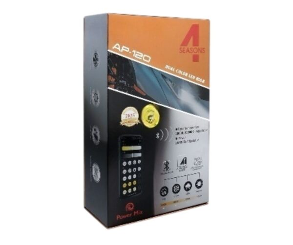 TriBeam H7 3-Color LED Headlight Bulb – 85W 8500LM Adjustable Light for All Driving Conditions