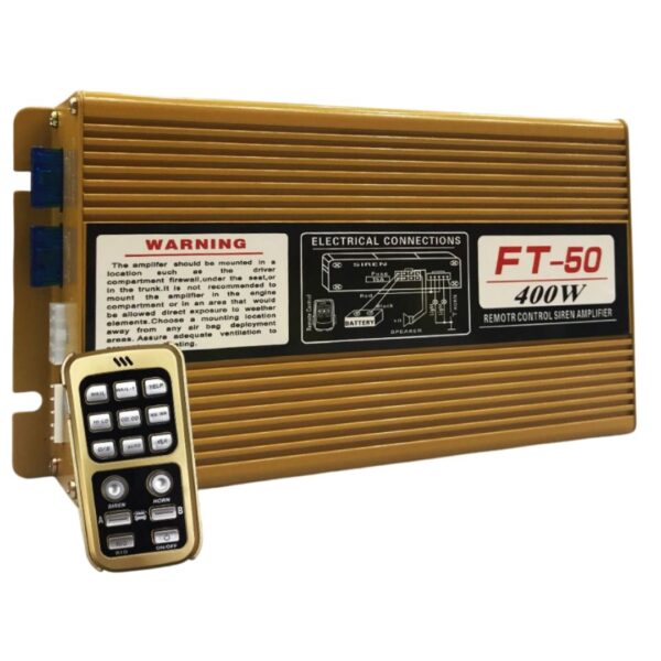 Sound Car Siren Speaker, Car Horn Vehicle Loudspeaker Emergency Siren Speaker Car Horn for Vehicles, Trucks & Security Use