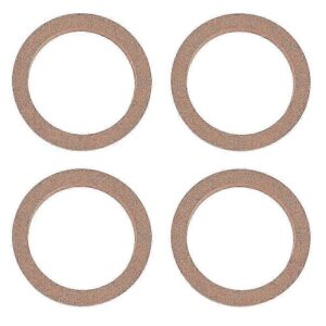 Car Boat & Truck Speaker Universal Spacer Rings 6.5"Inch Set of 4 Wooden Construction