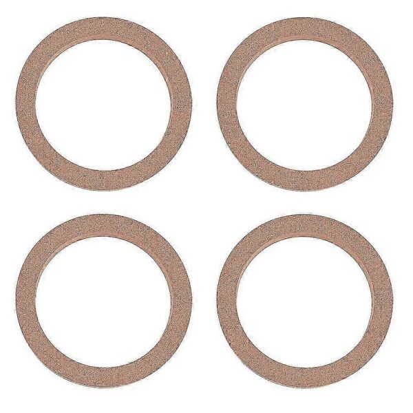 Car Boat & Truck Speaker Universal Spacer Rings 6.5"Inch Set of 4 Wooden Construction