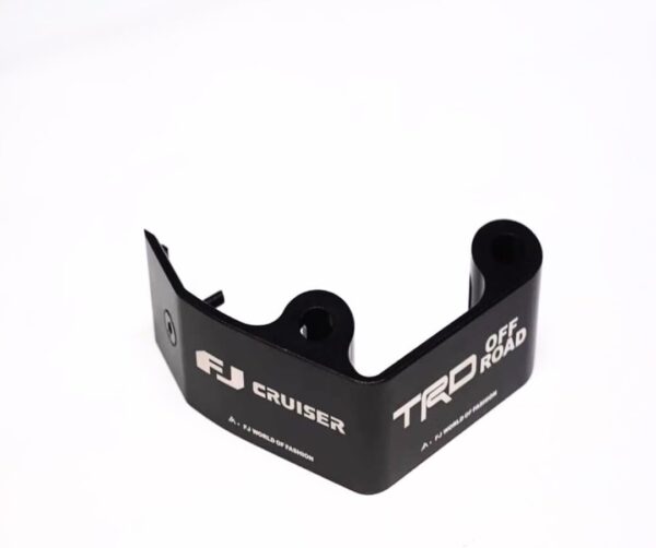 Fj Cruiser Flag Holder, Flag Pole Dual Holder, 2007-2023 Forged aluminum alloy antenna Spot Light bracket, Flag Mount