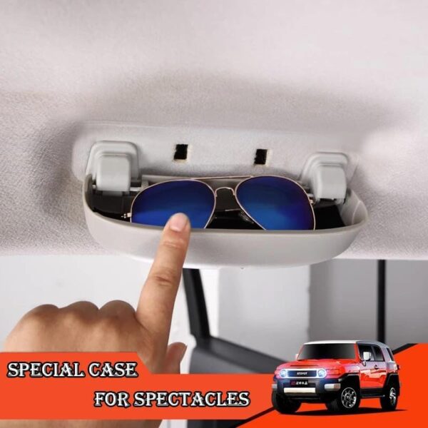 Sunglasses Holder Car Glasses Storage Box for FJ Cruiser 2007-2023, Accessories Protection Storage Box