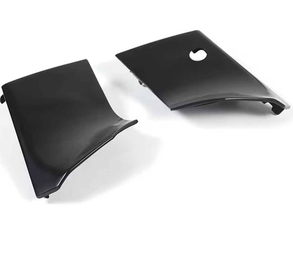 Toyota FJ Cruiser 2007-2020 Black Carbon steel Front Side Upper Fender Panel Antenna Base Trim Cover Car Accessories (Left Side 1 Piece), (Right side 1 Piece)