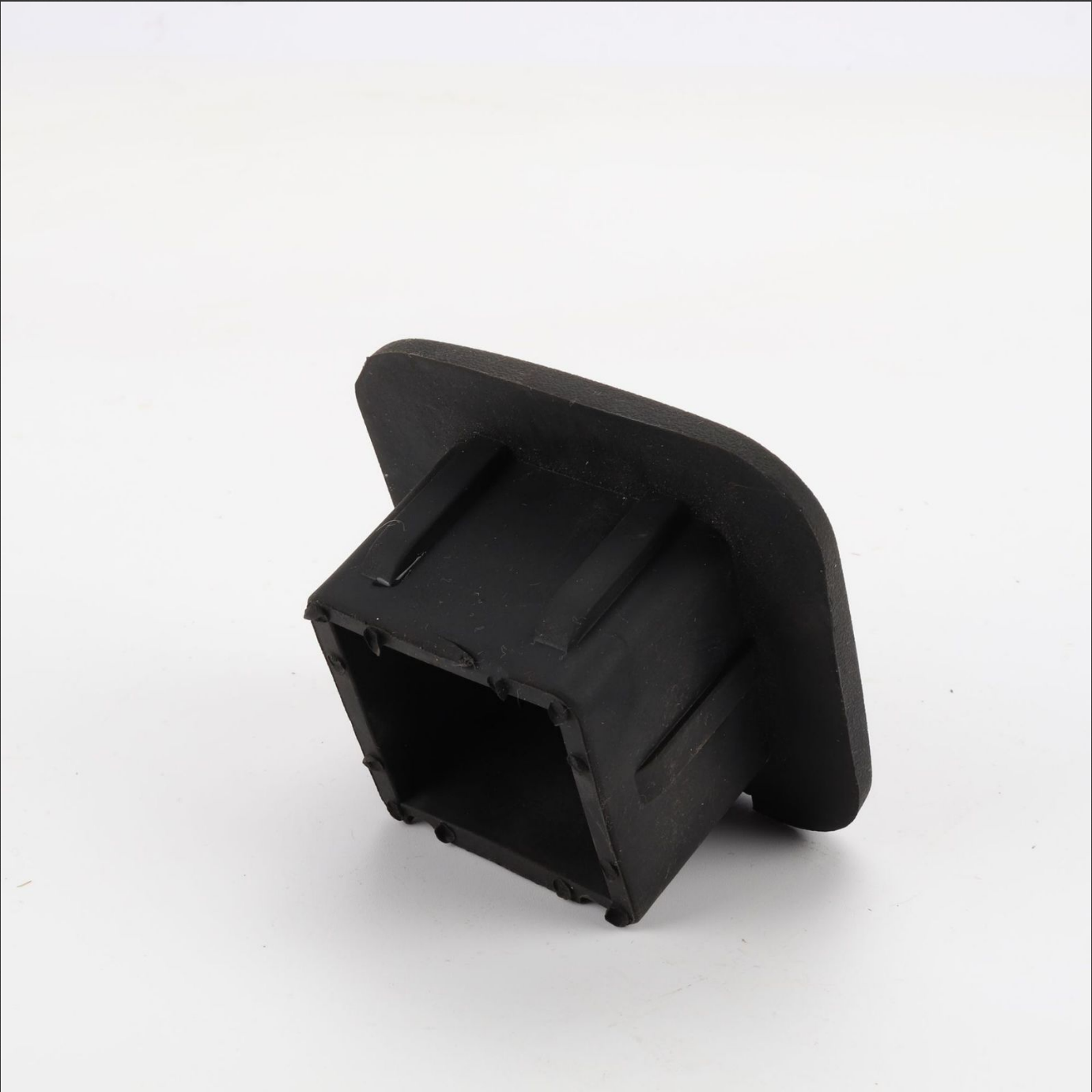 Rubber Trailer Hitch Waterproof Dust-Proof Square Port Protective Cover 2 Inch Tow Cap for FJ Cruiser