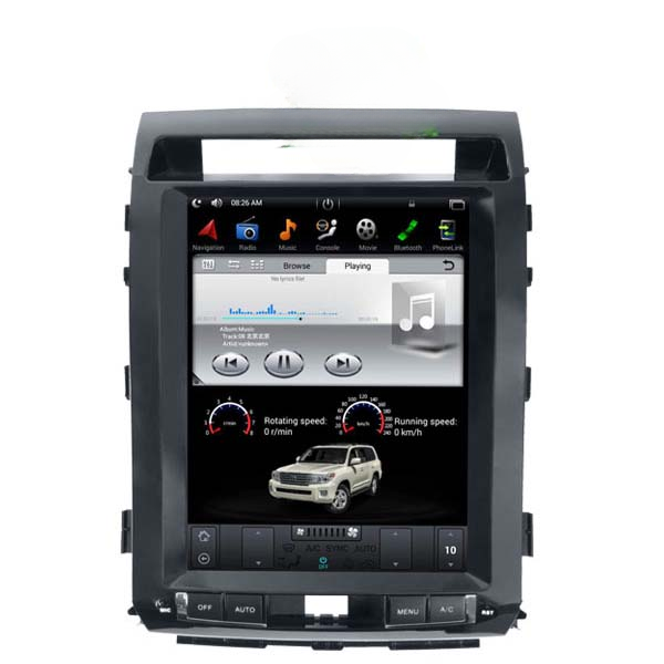 Toyota Land Cruiser GXR 2008-15 Android Monitor | 2GB 32GB