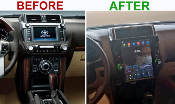 Car Stereo Screen For Toyota Prado 2014-17