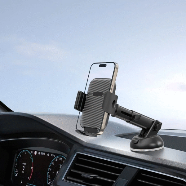 Car Mobile Phone Holder, Magnetic Universal Car Phone Navigation Mount for Windshield Dashboard, Hands Free Driving, Compatible with All Phone