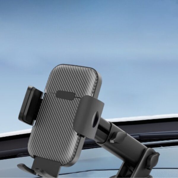 Car Mobile Phone Holder, Magnetic Universal Car Phone Navigation Mount for Windshield Dashboard, Hands Free Driving, Compatible with All Phone