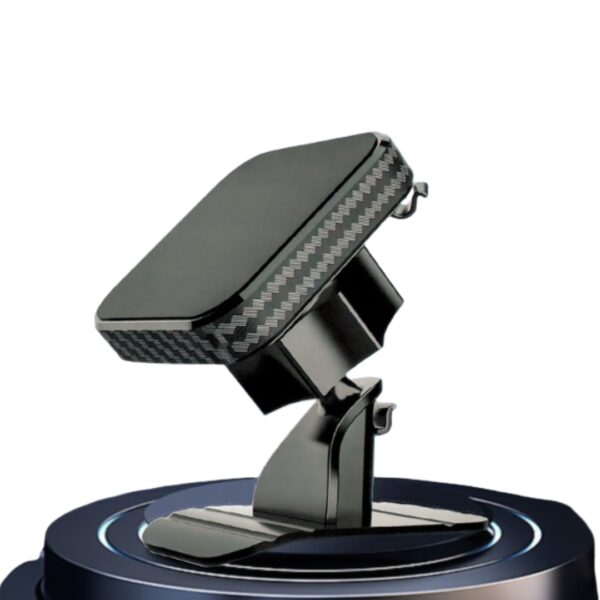 Car Mount Magnetic Flexible 2 in 1 Smartphone Holder, for Dashboard, Compact Design with Adjustable Viewing Angle