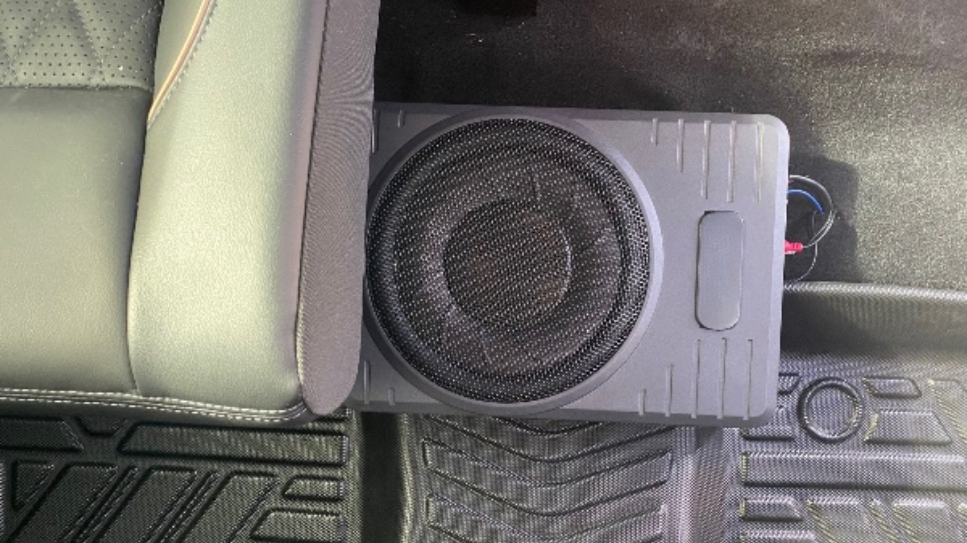 Under-Seat Slim Amplified Car Subwoofer