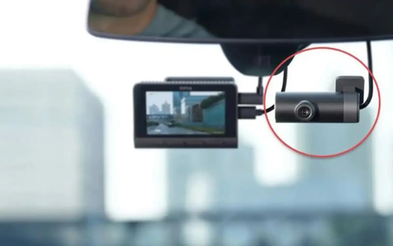 DashCam, 2K Resolution,4K Resolution,9.3-Inch Touchscreen Mirror Dash Cam with Dual Camera, WiFi & App (Single Front Camera) With Installation