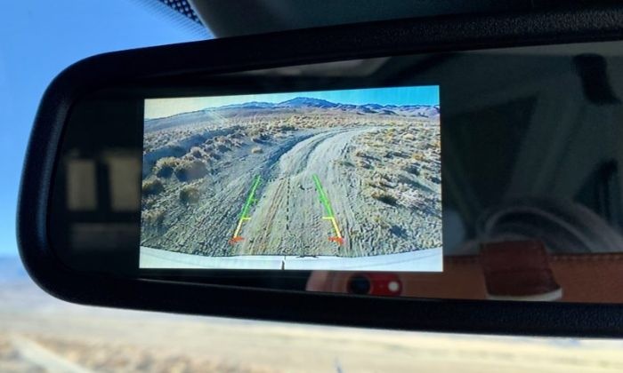 Rear View Mirror With Wide View Back up Full HD Camera for Cars